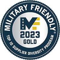 Military Friendly Spouse Employer Award 2023 Badge